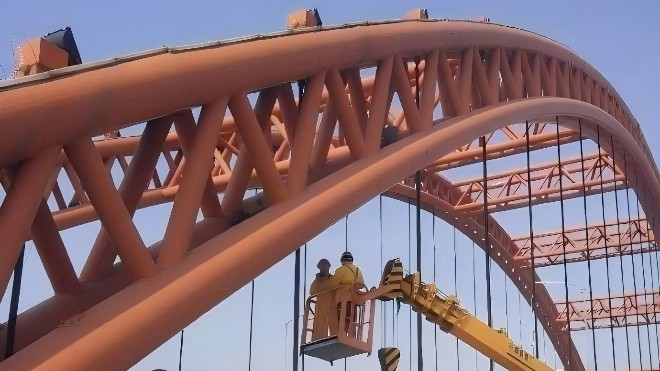 富萊德防腐涂料為安陽文峰立交橋升級改造鑄就“金鐘罩”，賦能城市交通新地標