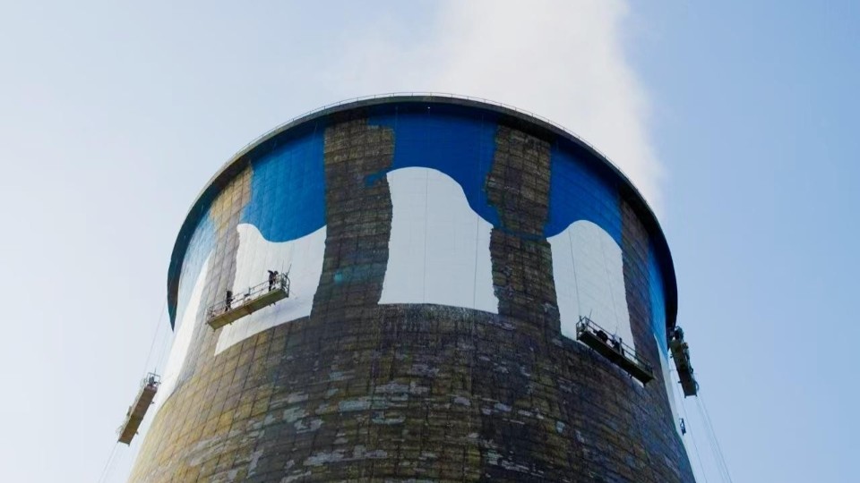 富萊德高性能防腐涂料：冷卻塔外壁彩繪防腐的理想解決方案