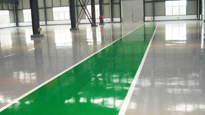環氧地坪漆涂層出現橘皮的原因及處理