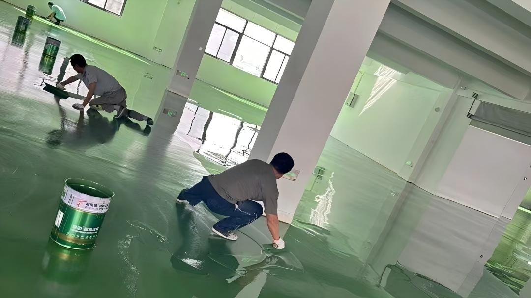 化工廠車間地面環氧地坪漆的成功應用